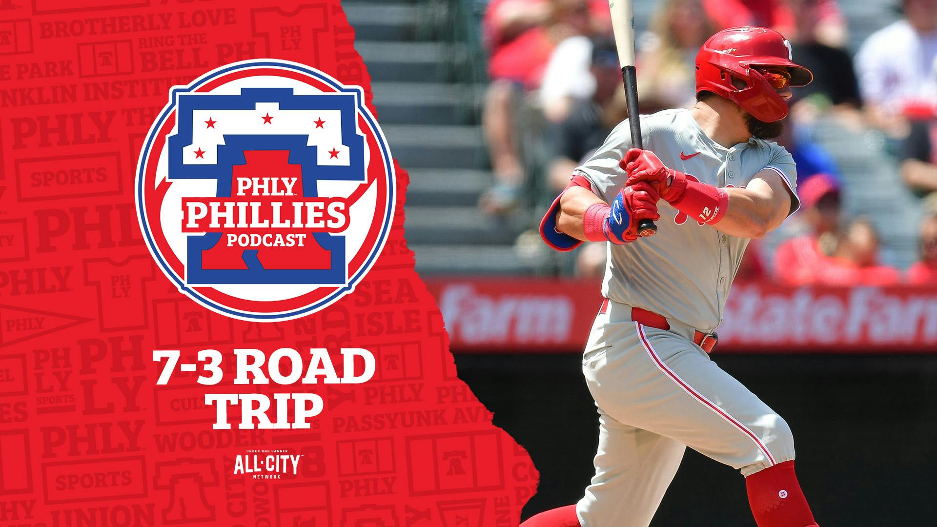 PHLY Phillies Podcast | Zack Wheeler battles through 5 innings, Phillies hold on to take 2 of 3 vs Angels, road trip ends7-3
