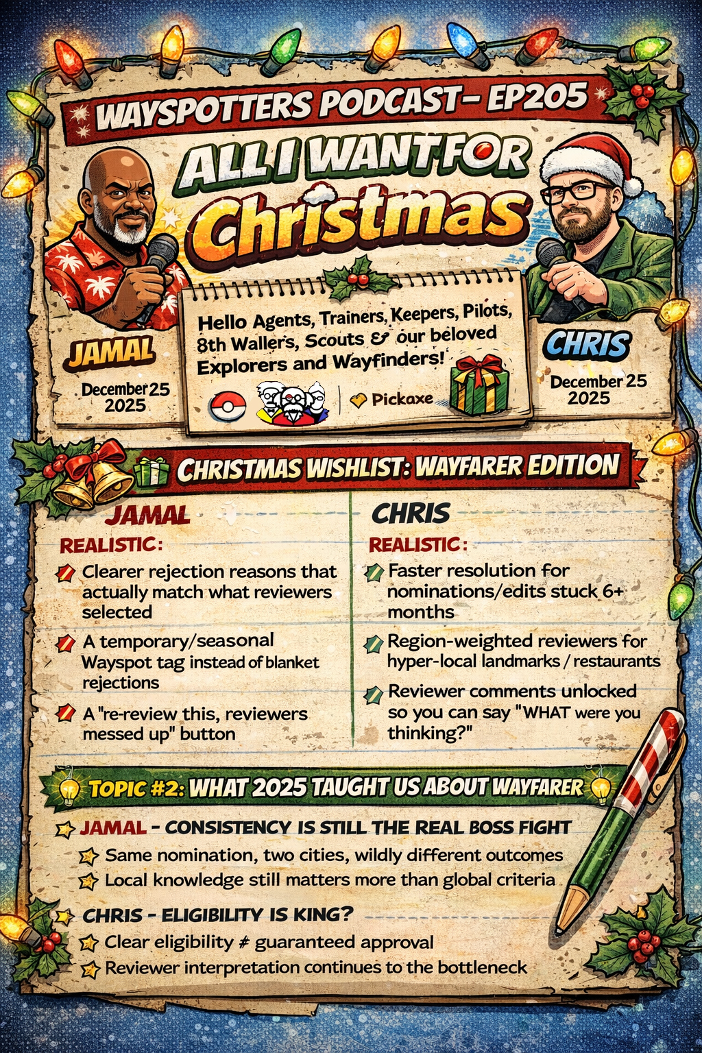 205. All I want for Christmas episode artwork