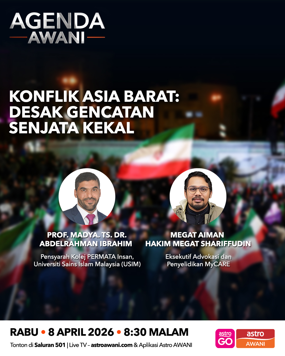 Agenda AWANI: Konflik Asia Barat | Desak gencatan senjata kekal