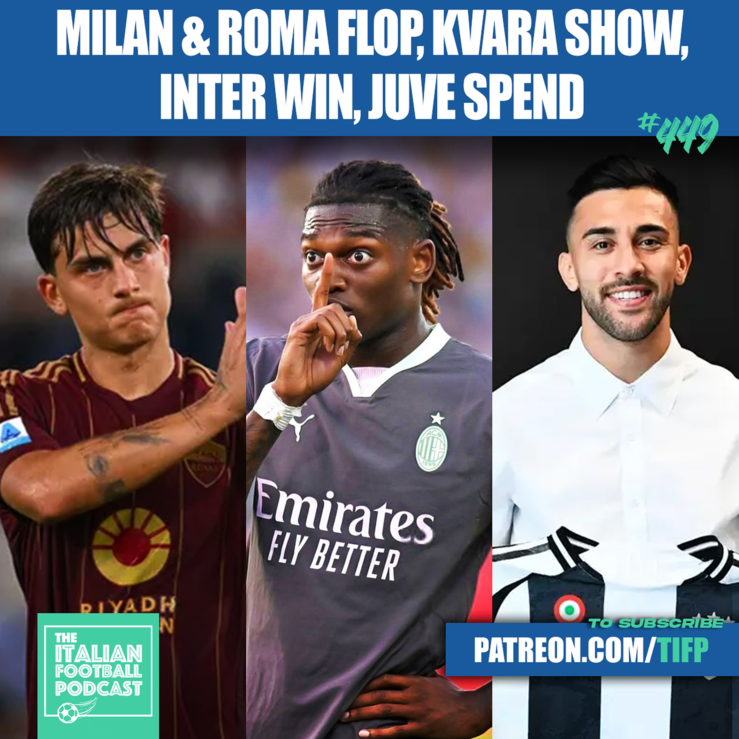 Parma Shock AC Milan, Inter Milan Win, Kvara Napoli Show, Juventus Sign Nico Gonzalez, Dybala's Roma Flop & Much More (Ep. 449)
