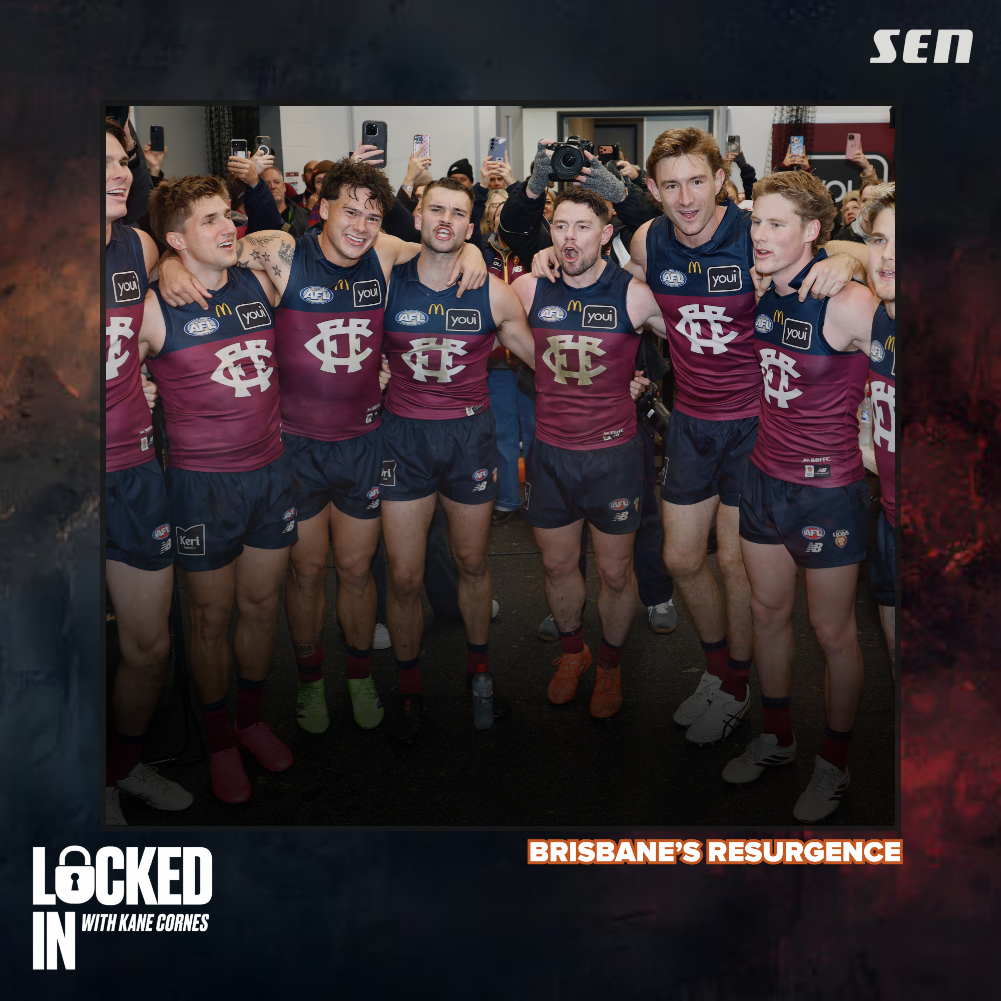 "They are a team that can flick the switch." | JJ on why he never gave up on Brisbane (07.07.26)