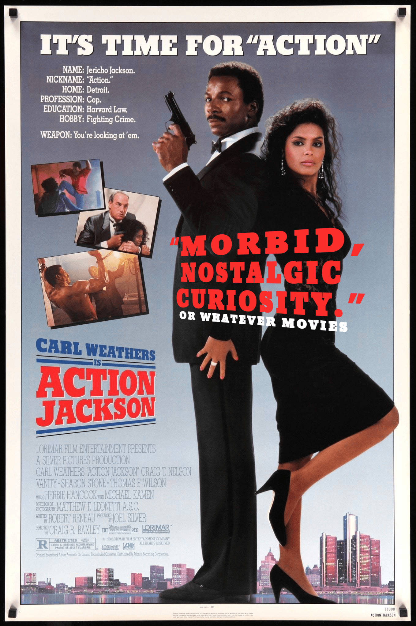 ACTION JACKSON (1988) | Or Whatever Movies | Bonus 39 episode artwork