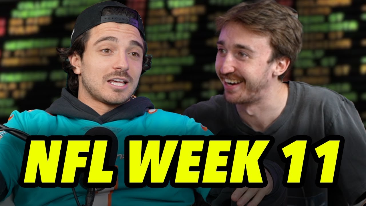 Seahawks vs Rams? Lions UNDERDOGS? Josh Allen vs Baker? NFL Week 11 Picks - The Derek & Jojo Show