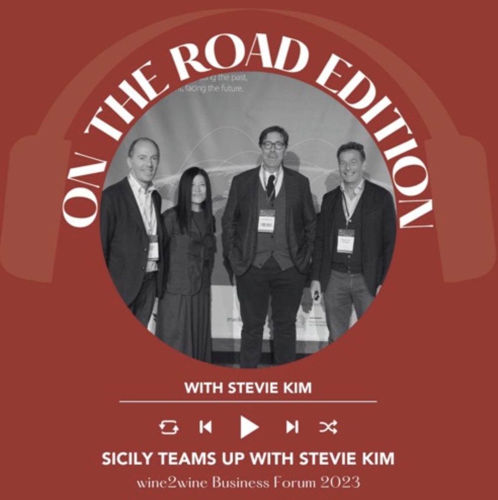 Sicily Teams Up With Stevie Kim | wine2wine Business Forum Series 2023