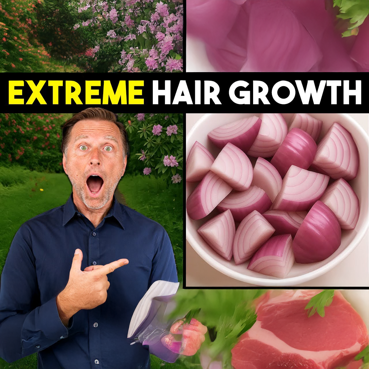 Onion Juice for Extreme Hair Growth: Stop Hair Loss