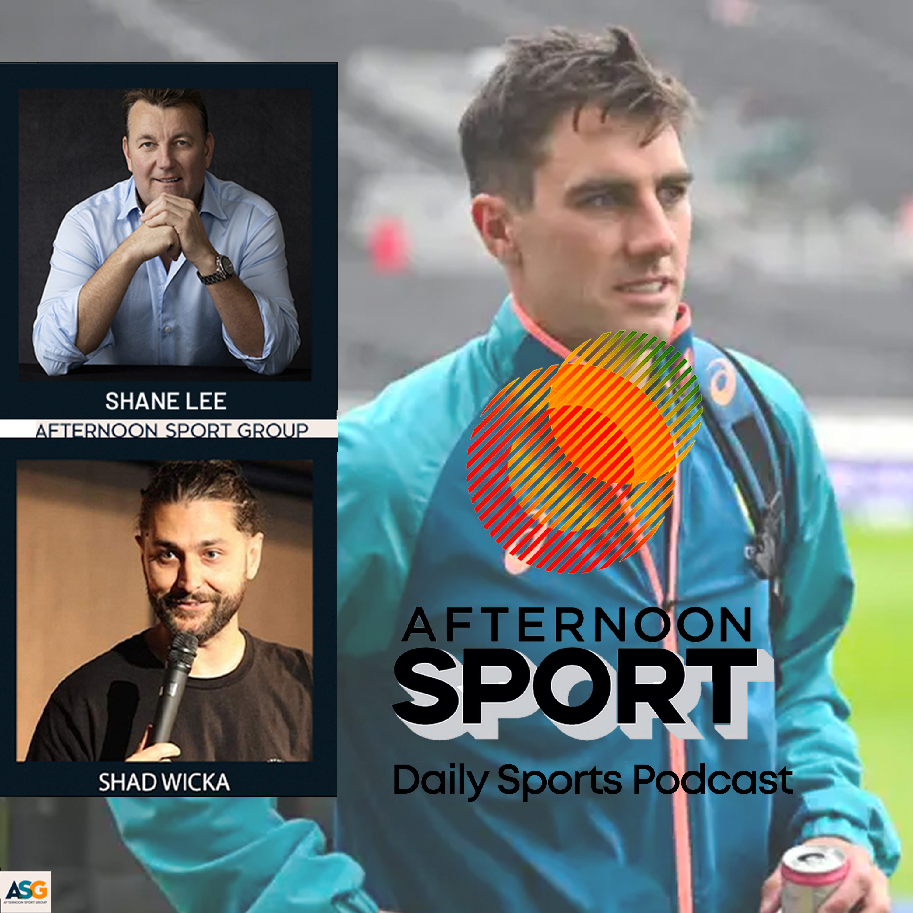 24th July Shane Lee & Shad Wicka: World Cup Update, The Open, Piss off Piers Australia retain the Ashes, Cummins looks rattled, Buddy back, Carlton win 5 in a row 50+, Aussies in the F1, Warriors 3rd on the ladder + more! episode artwork