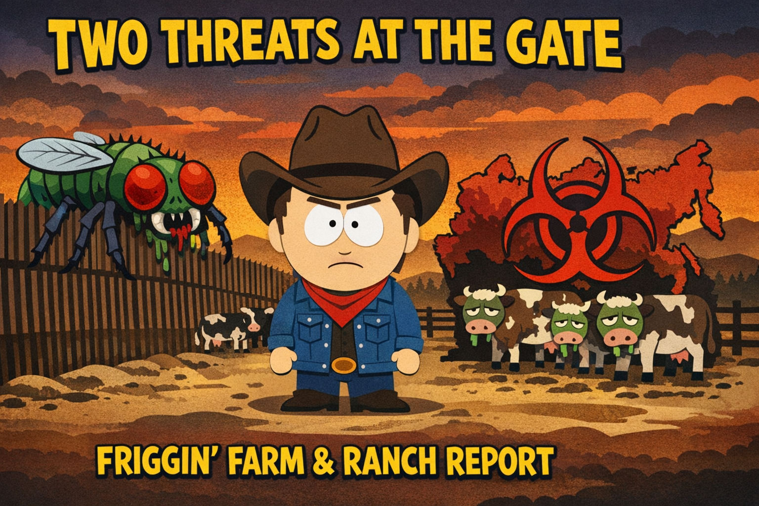 Two Threats at the Gate — Friggin' Farm & Ranch Report (March 30, 2026)