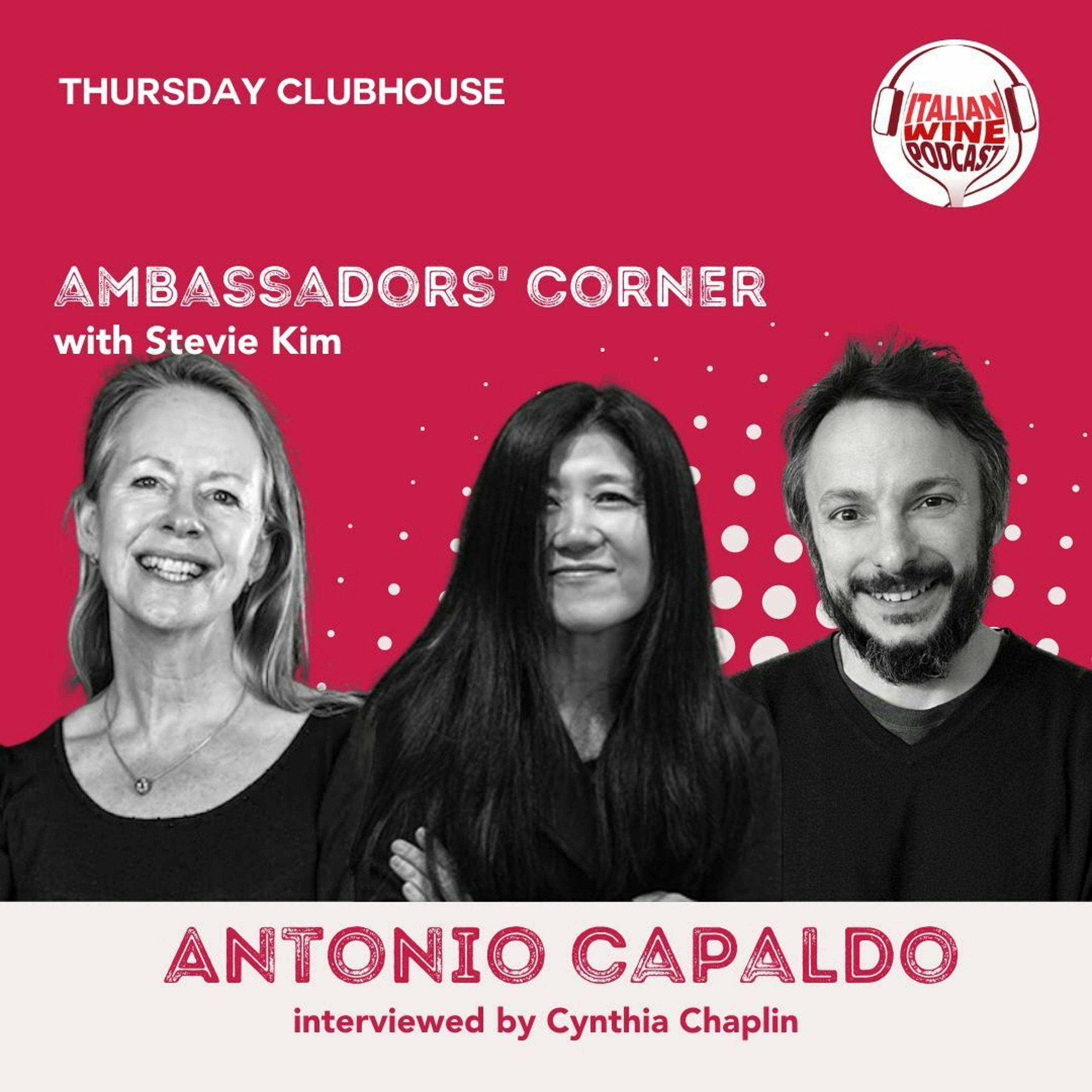 Ep 1447 Cynthia Chaplin Interviews Antonio Capaldo | Clubhouse Ambassador's Corner