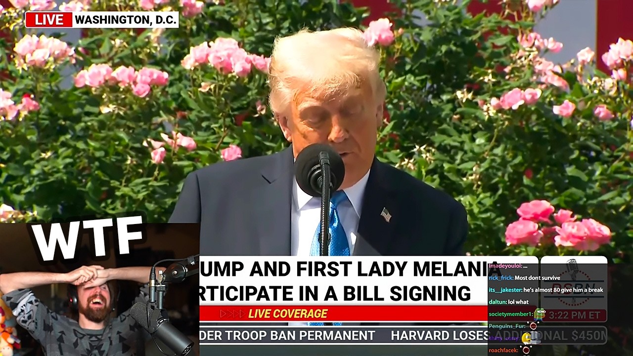 Trump made such a show out of this.. | Asmongold TV