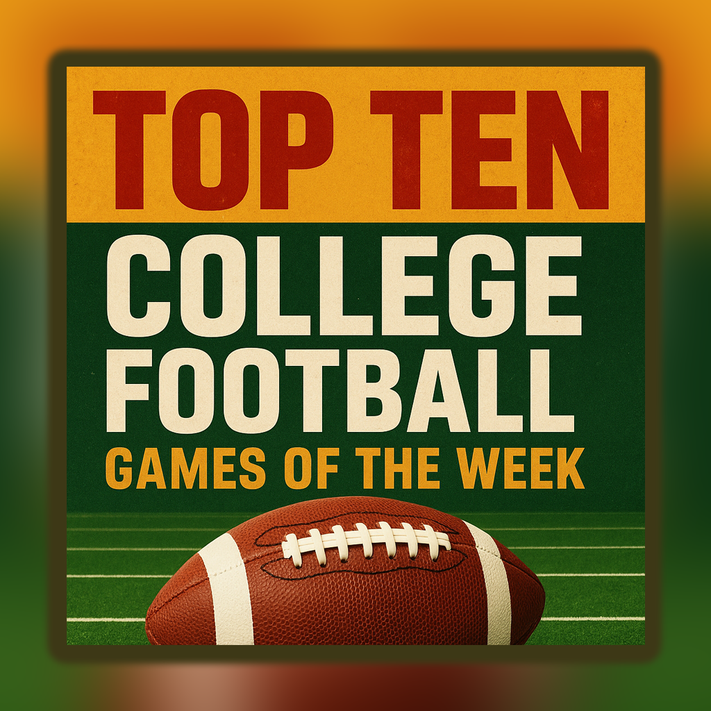 (Bonus Content) - Chad's Top 10 CFB Games for Week 3 | episode artwork