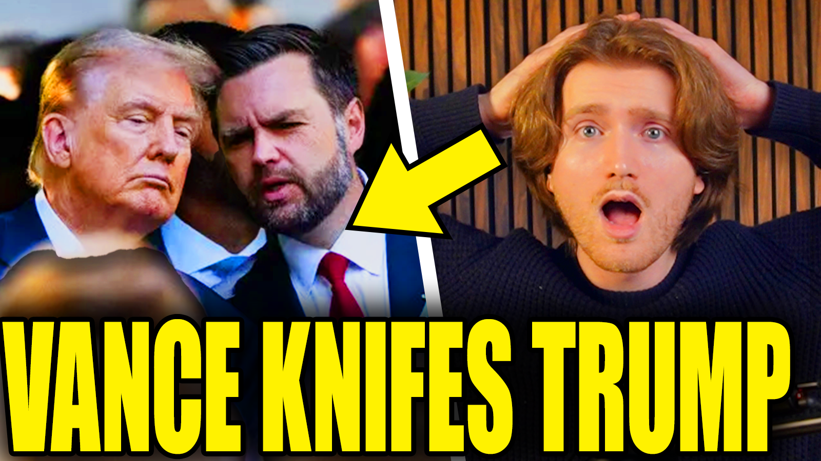 Screaming Trump Tantrums As Vance Knifes Him Over Iran episode artwork