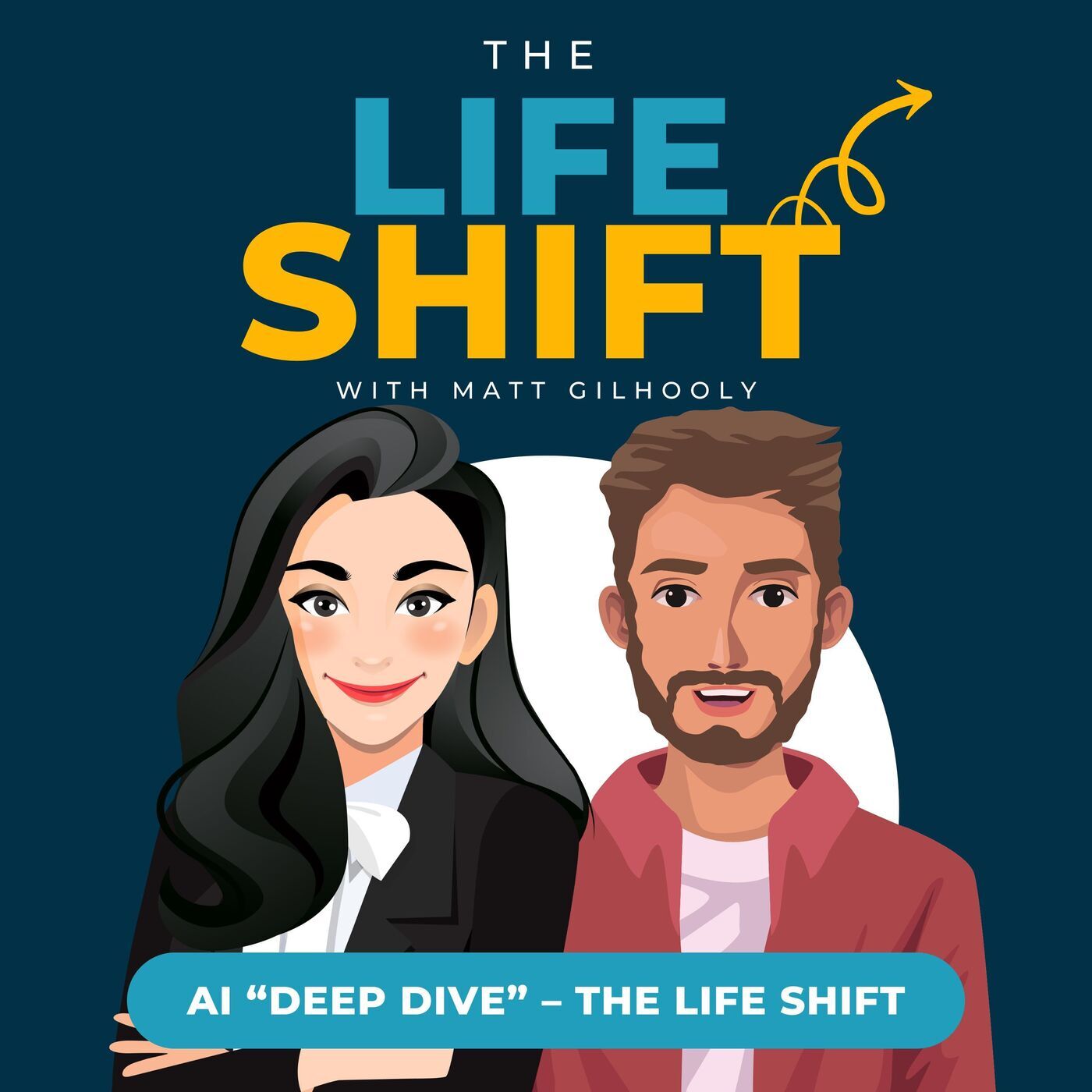 The Life Shift Podcast: Exploring Grief and Growth with AI Perspectives episode artwork