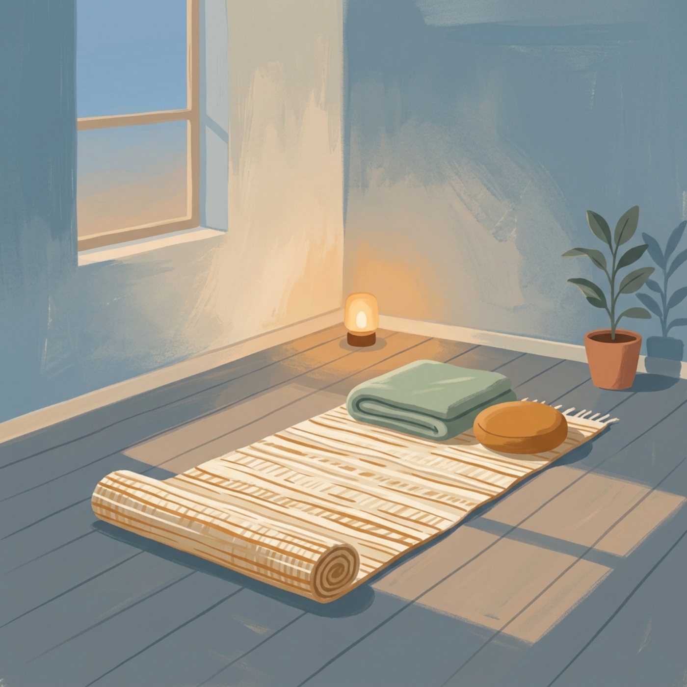 WITH MUSIC - Peaceful Mind: Yoga Nidra for Deep Rest episode artwork