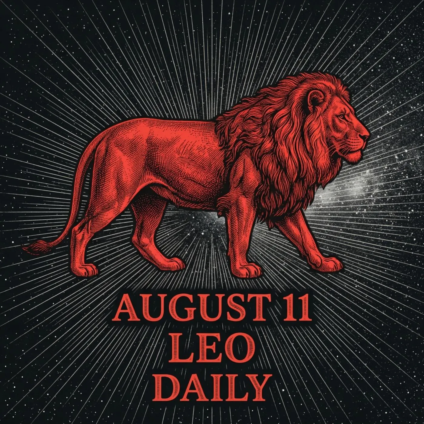 Tuesday, August 11, 2026 Leo Horoscope Today artwork