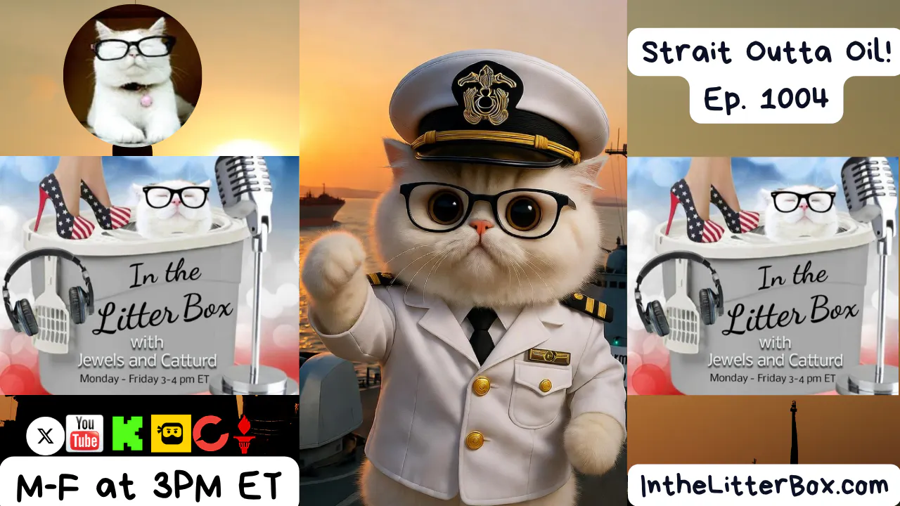 Strait Outta Oil | In the Litter Box w/ Jewels Jones & Catturd – Ep. 1004 4/15/2026 episode artwork