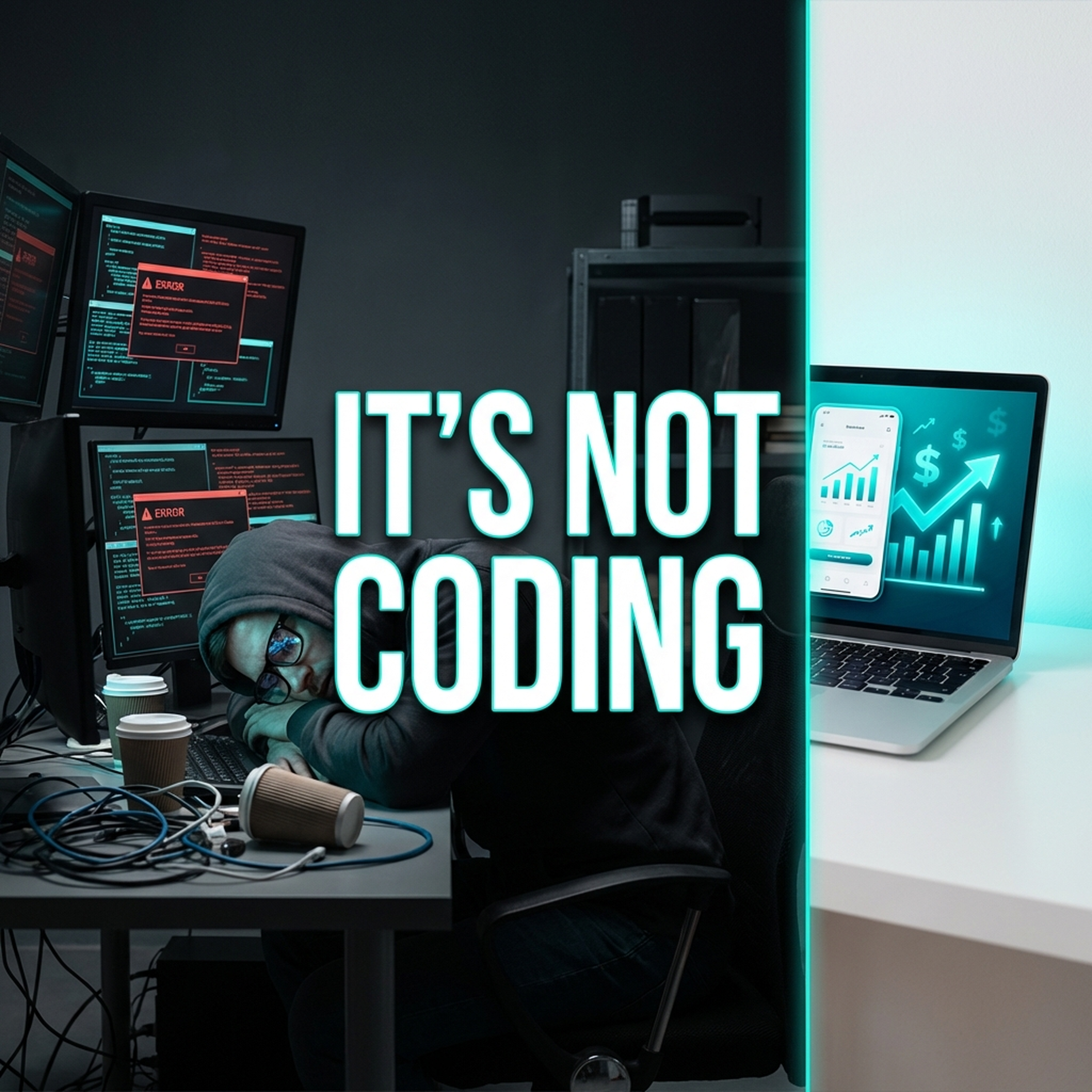 Why 90% of Claude Coders Are Broke (And the 10% Making $50K+ Monthly) episode artwork