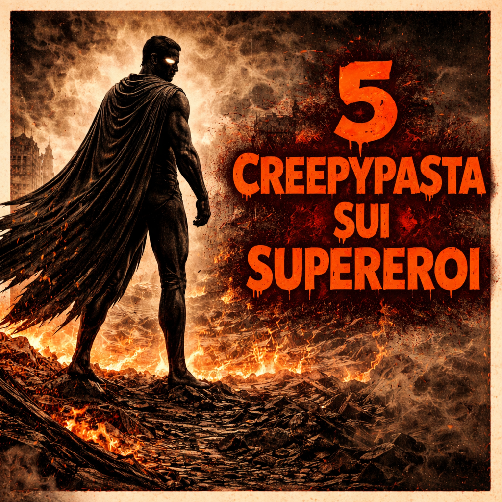 5 Creepypasta DAVVERO SPAVENTOSE sui SUPEREROI