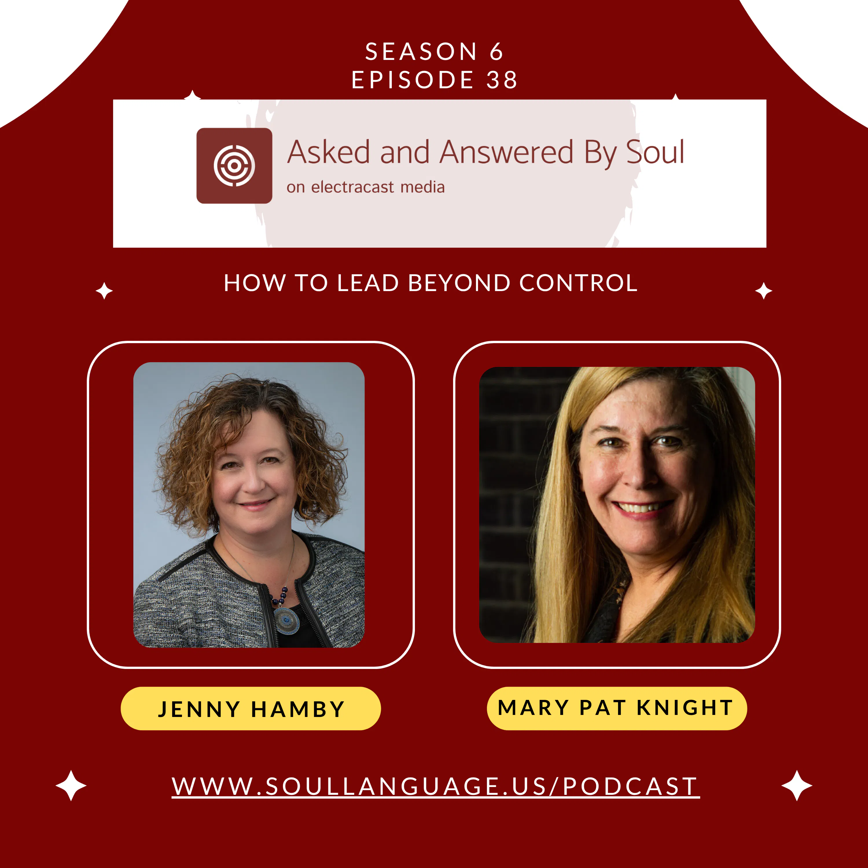How To Lead Beyond Control with Jenny Hamby and Mary Pat Knight episode artwork