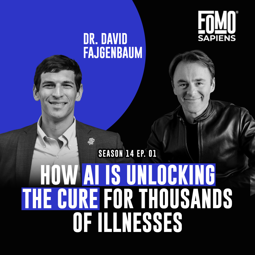 S14 E1 How AI is Unlocking the Cure for Thousands of Illnesses, with Dr. David Fajgenbaum