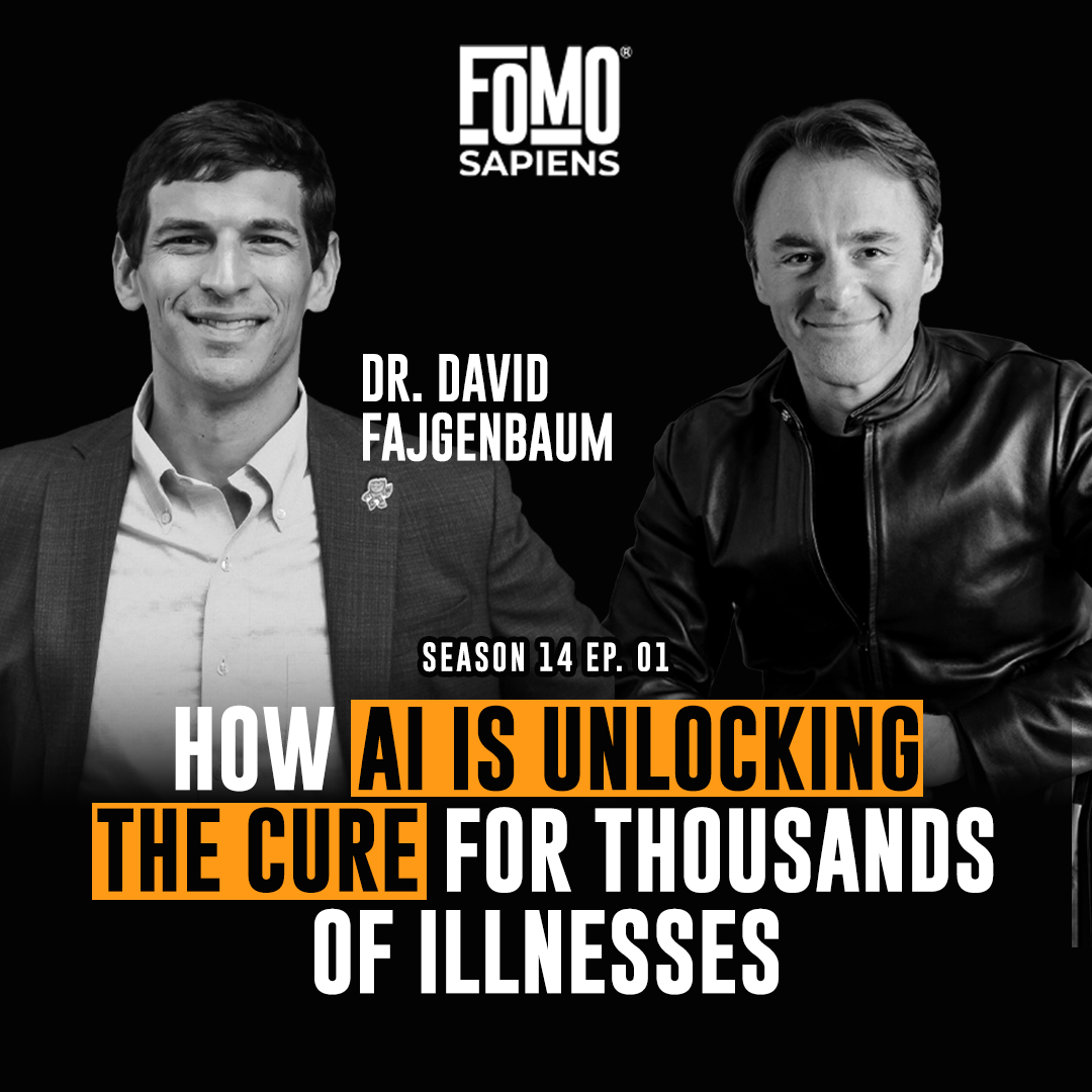 S14 E1 How AI is Unlocking the Cure for Thousands of Illnesses, with Dr. David Fajgenbaum