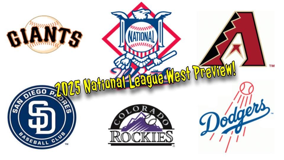 Backwards K Podcast: 2025 National League West Preview Backwards K Podcast: 2025 National League West Preview