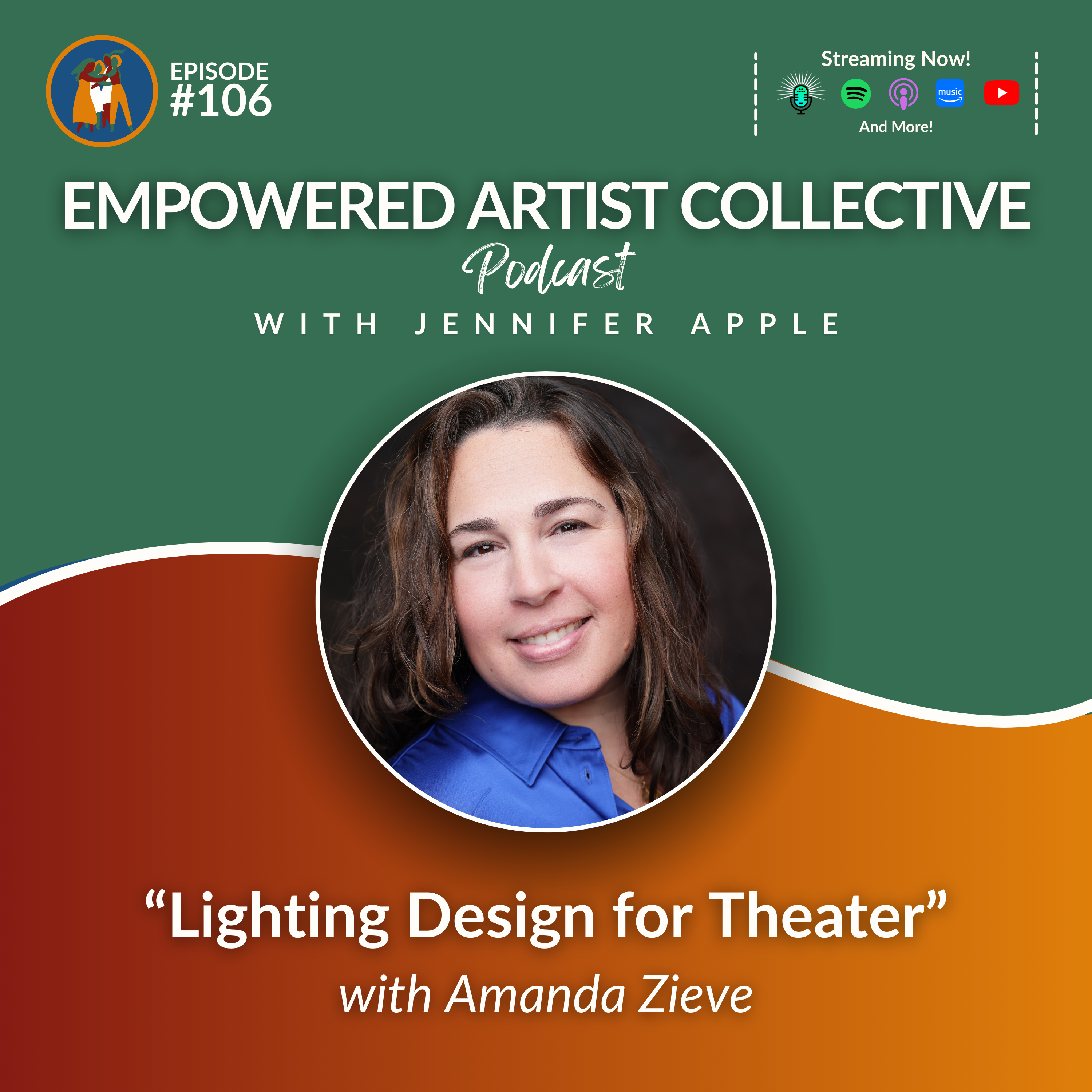 Empowered Artist Collective Podcast - for actors, singers, dancers, writers, creators and performers