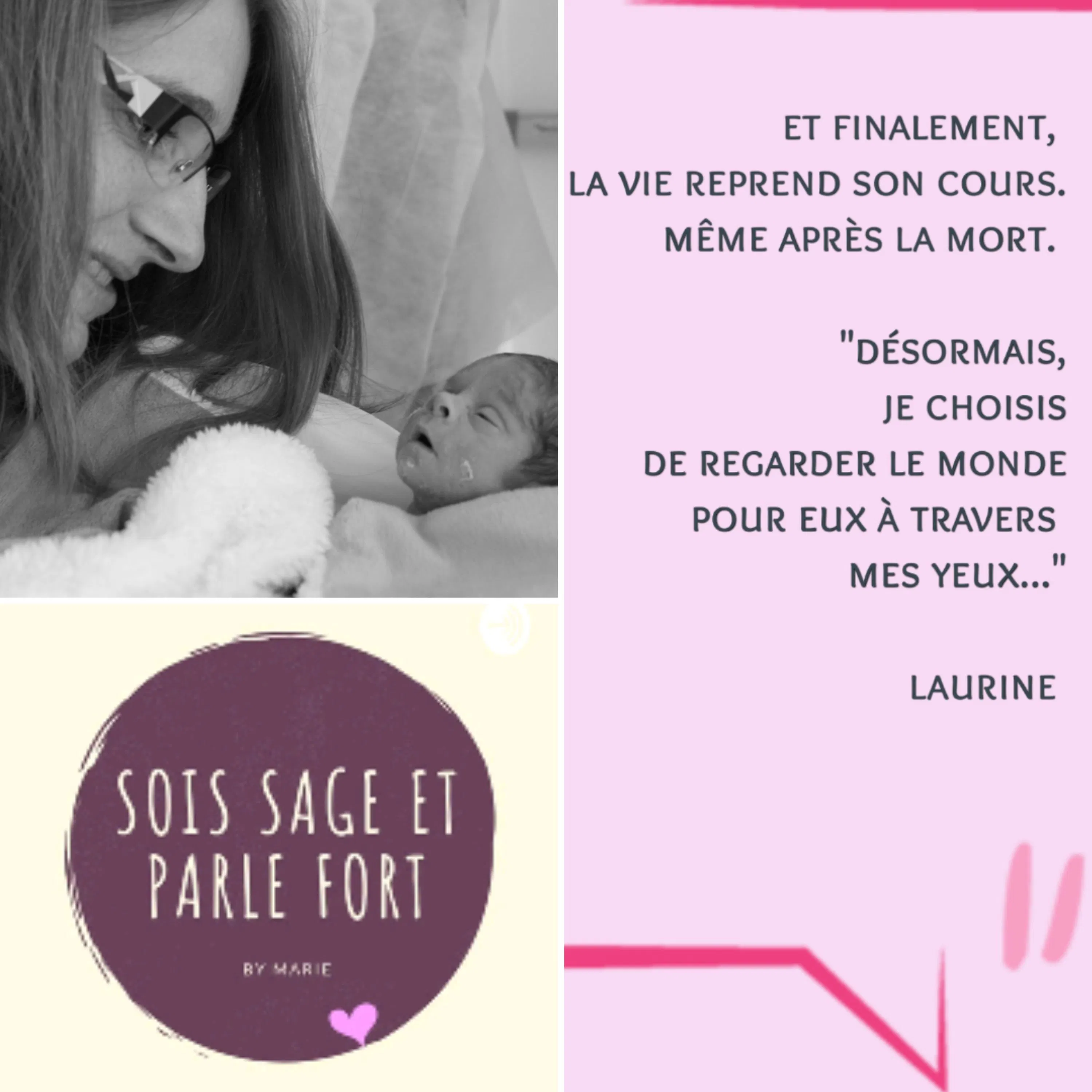 Laurine, se relever après la mort, pour enfin donner la vie