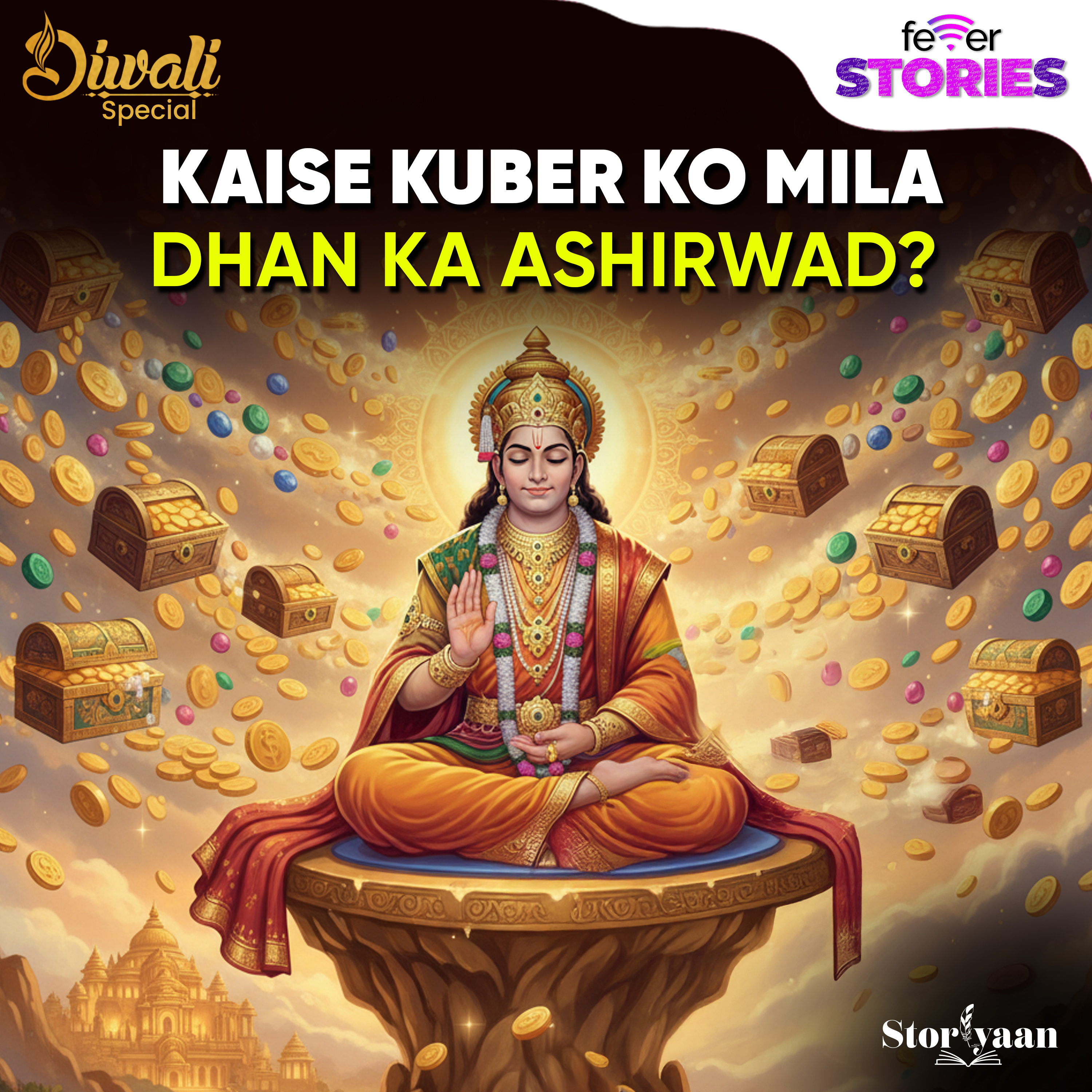 Kubera Ki Tapasya Aur Dhan Ka Vardaan ! | Fever Stories | Audio Drama | Diwali Special episode artwork