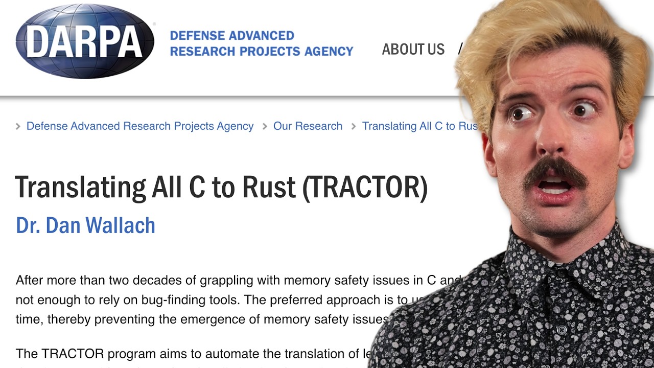 The US has planned their move to Rust (it's wild) | Theo - t3․gg