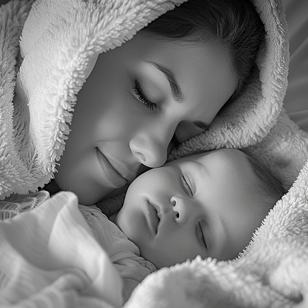 Mother and Baby Soft White Noise - fall asleep fast calming white noise