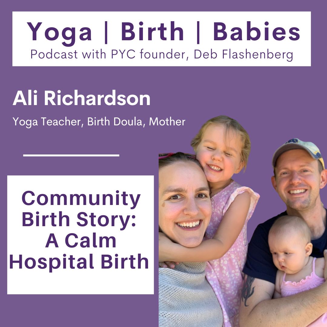 Community Birth Story: A Calm Hospital Birth with Ali Richardson episode artwork
