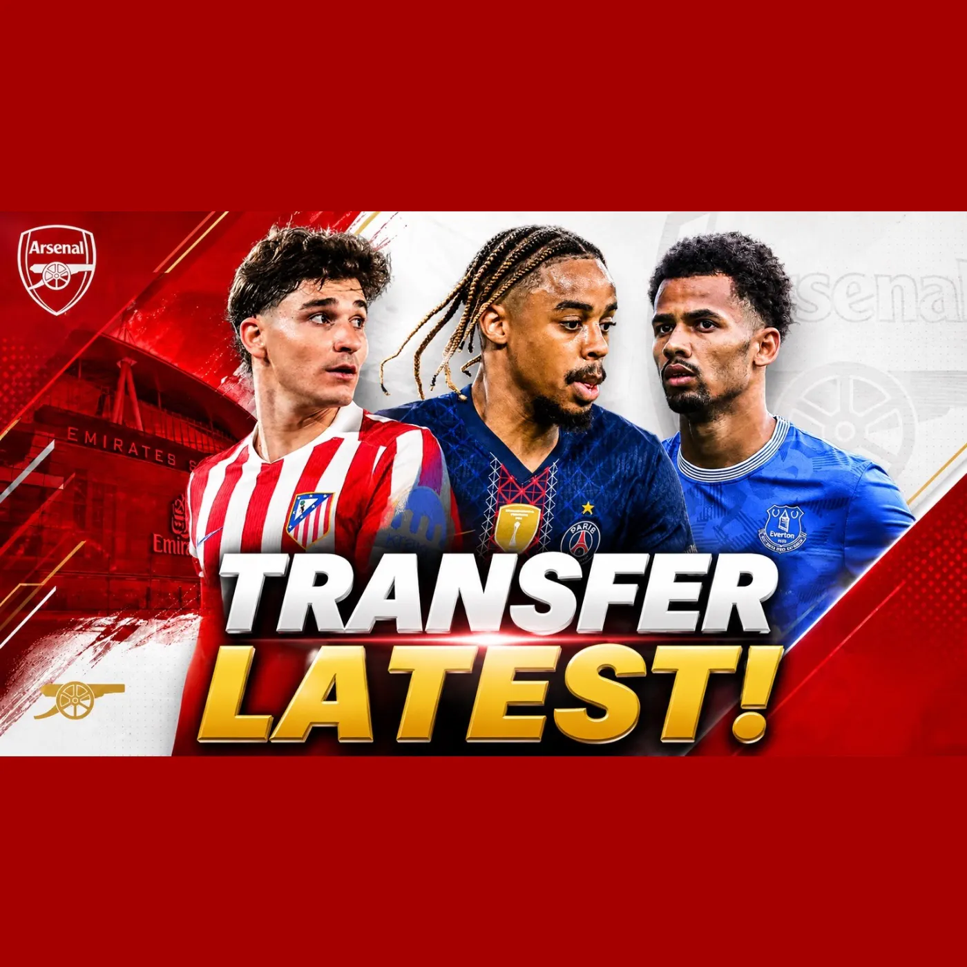 Arsenal transfer latest: No Alvarez movement | Barcola to Liverpool | Ndiaye wanted by PL rivals