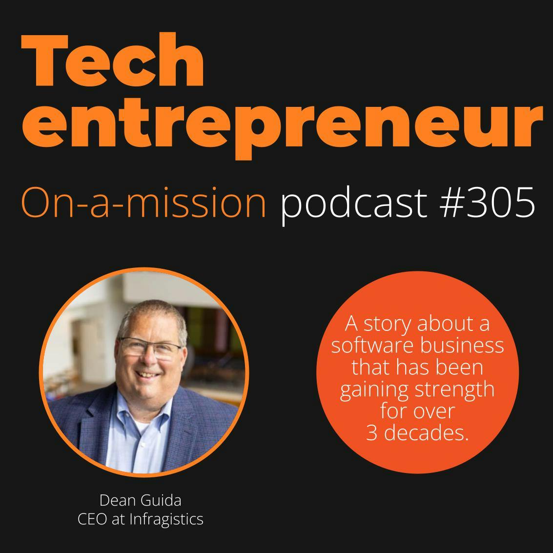 #305 - Dean Guida, CEO Infragistics - on business resilience