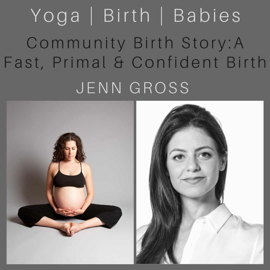 Community Birth Story: A Fast, Primal and Confident Birth with Jenn Gross episode artwork