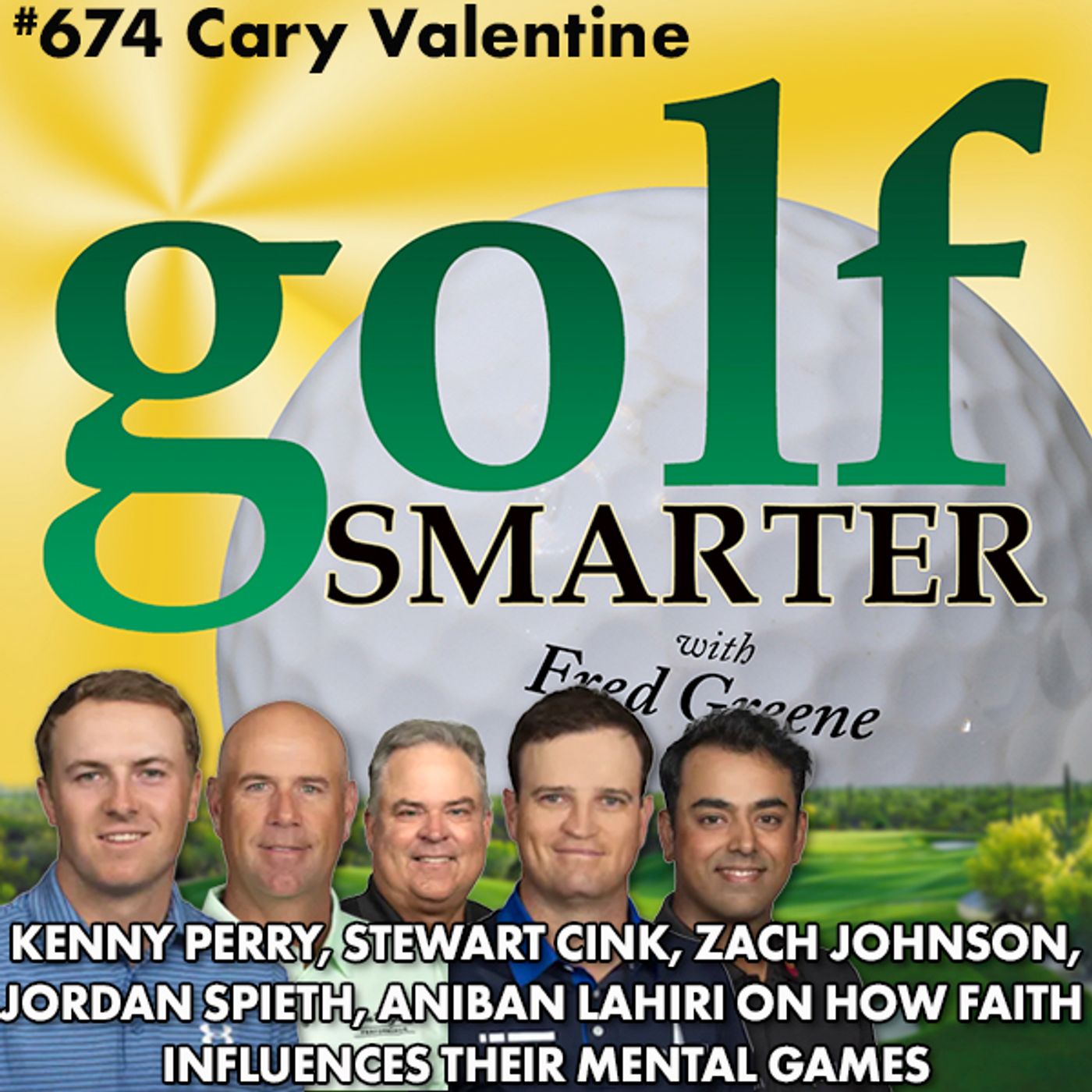 PGA Tour Players Stewart Cink, Zack Johnson, Kenny Perry, and Jordan Spieth on Their Mental Game episode artwork