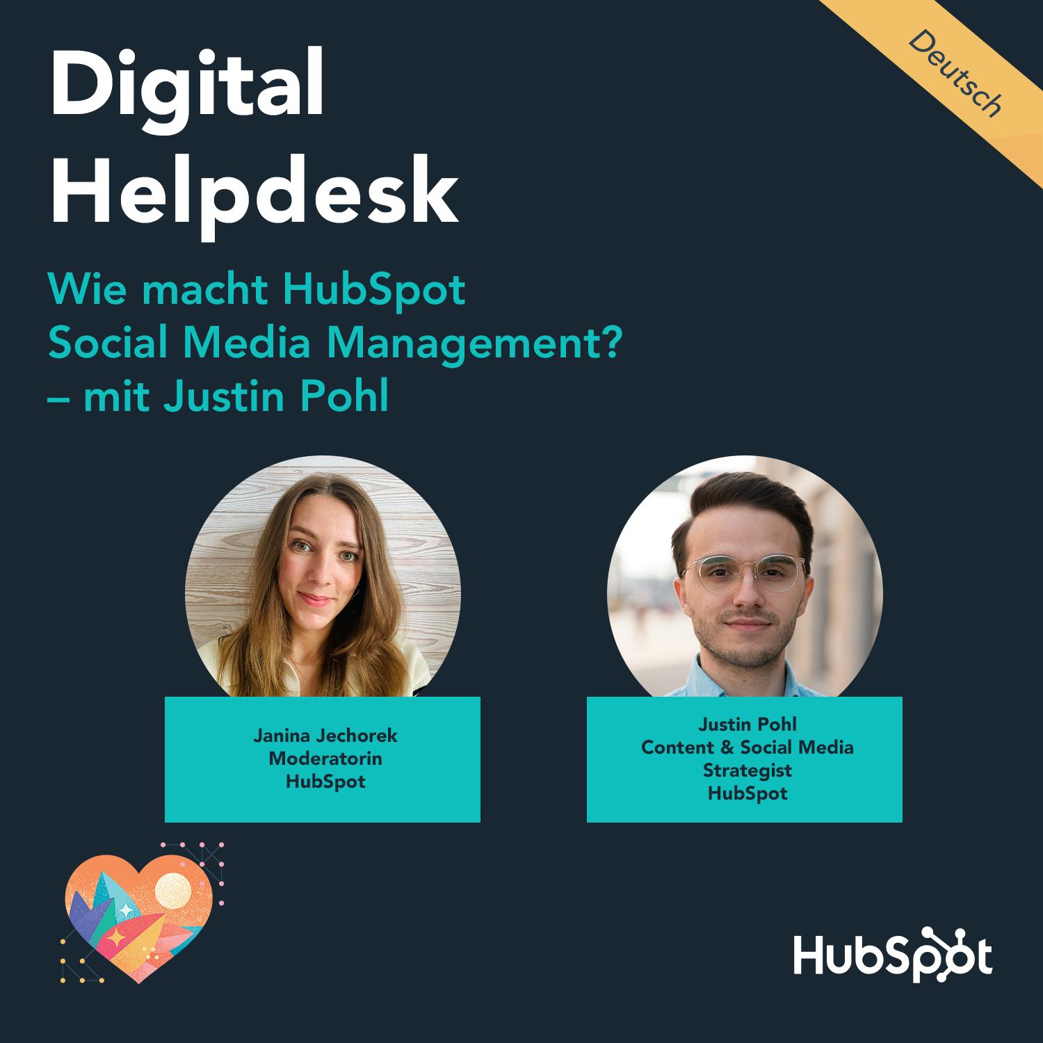 #146 Wie macht HubSpot Social Media Management? Mit Justin Pohl