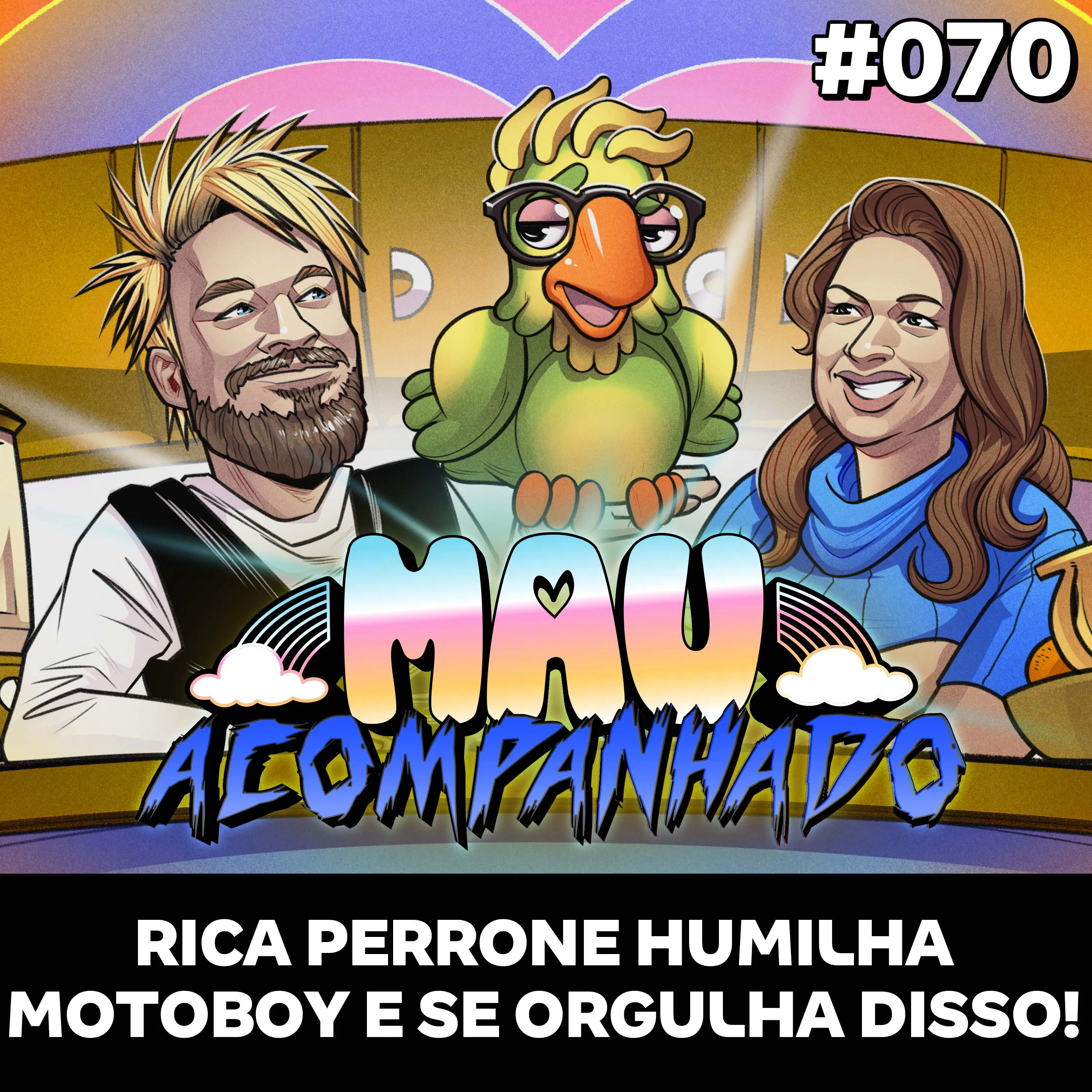 Mau Falado 70 - Rica Perrone humilha motoboy e se orgulha disso!