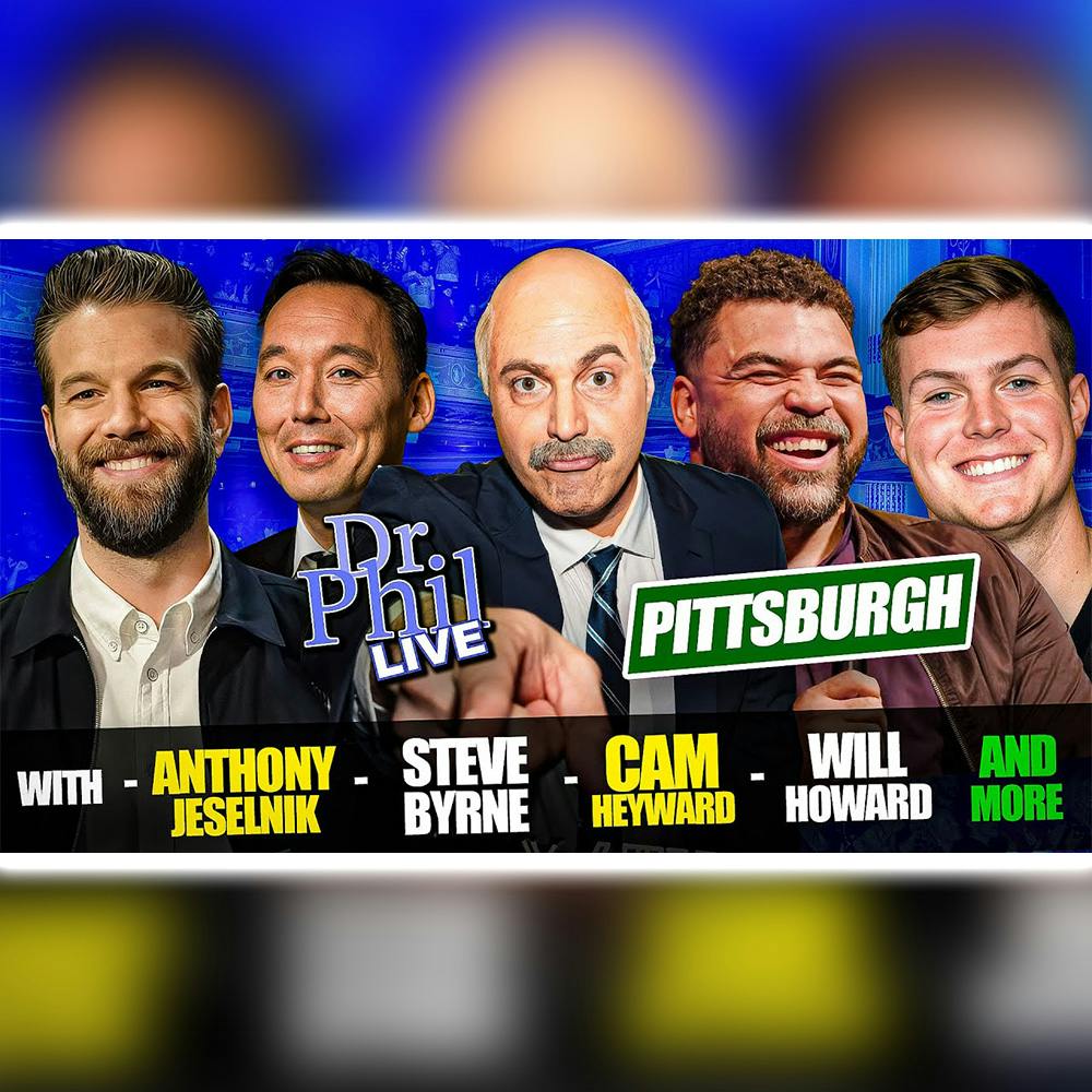 #837 Dr Phil LIVE! With Anthony Jeselnik, Steve Byrne, Cam Heyward, and Will Howard #837 Dr Phil LIVE! With Anthony Jeselnik, Steve Byrne, Cam Heyward, and Will Howard