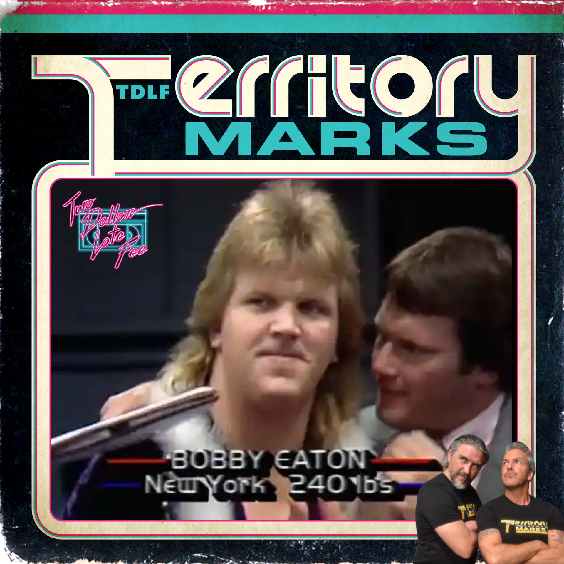 Territory Marks: "Beautiful" Bobby Eaton & Kelly Kiniski vs Kerry Von Erich & Brian Adias "WCCW"