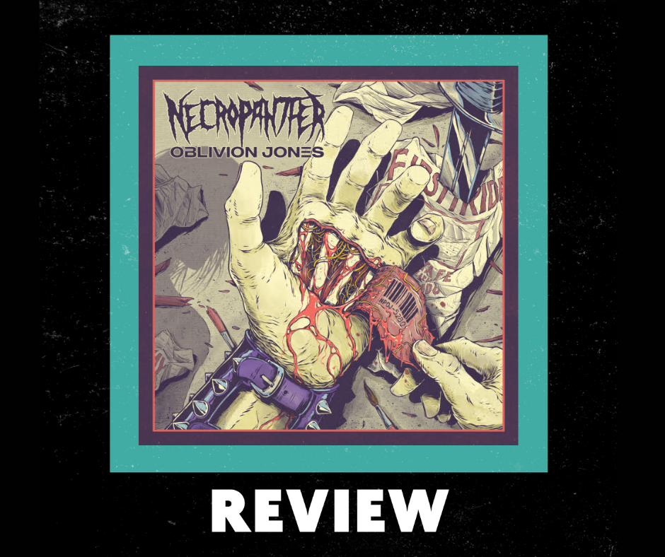Necropanther - "Oblivion Jones: A Tale Of False Consciousness" Review by Ray Wheeler episode artwork
