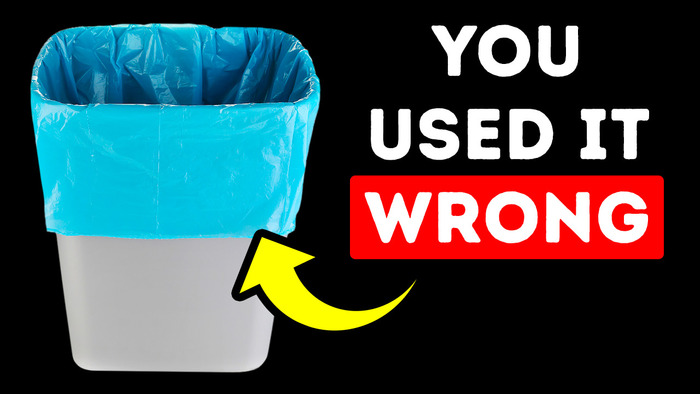 Garbage Bags Have a Secret and Other Hidden Purposes