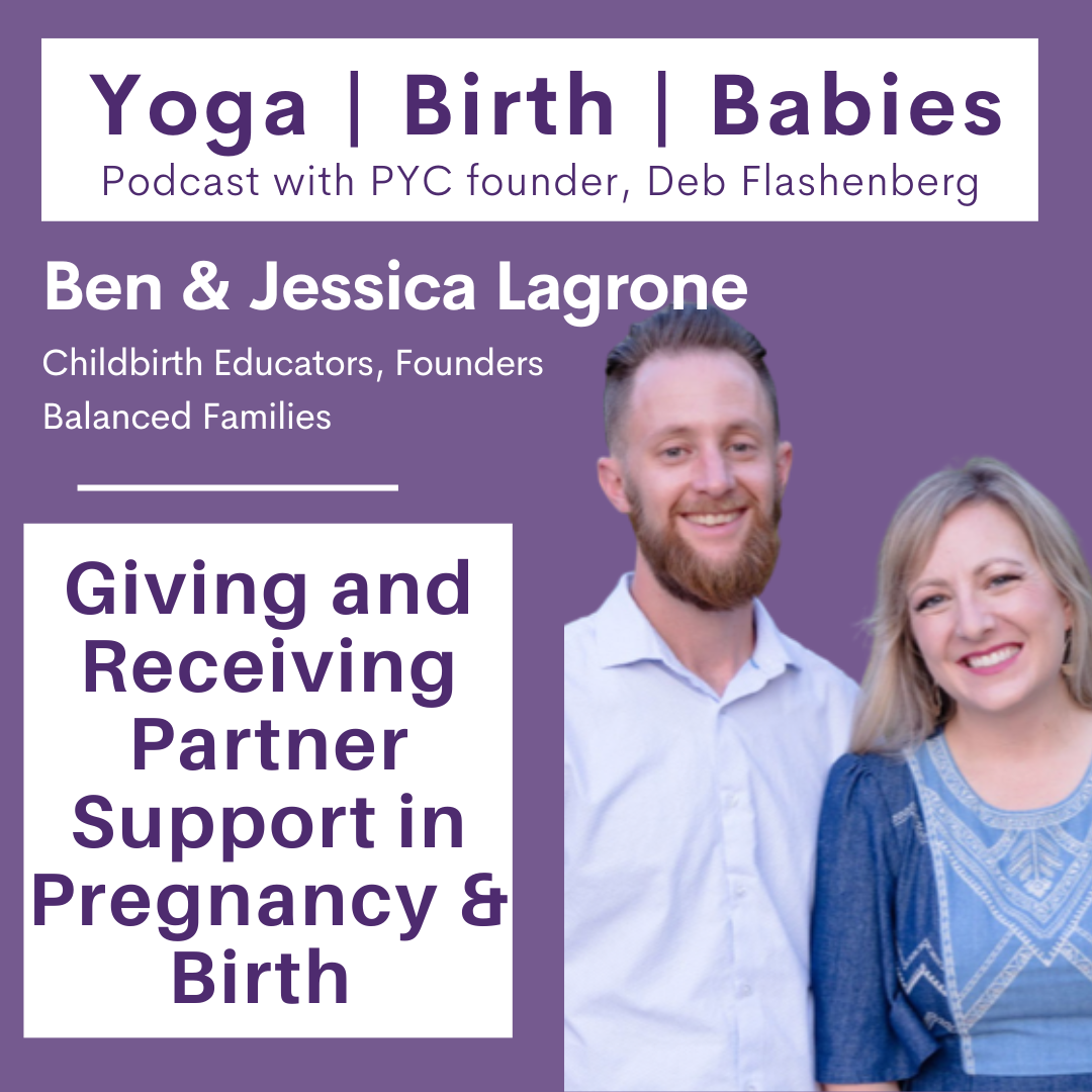 Giving and Receiving Partner Support in Pregnancy & Birth with Jessica and Ben Lagrone episode artwork