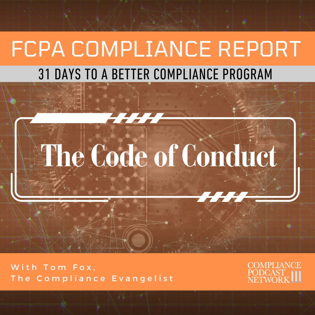 Day 12 - The Importance and Construction of a Corporate Code of Conduct