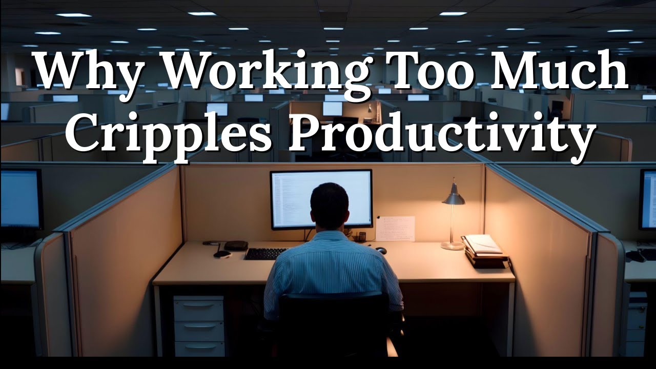 Work Less, Achieve More - Why Working Too Much Cripples Productivity episode artwork