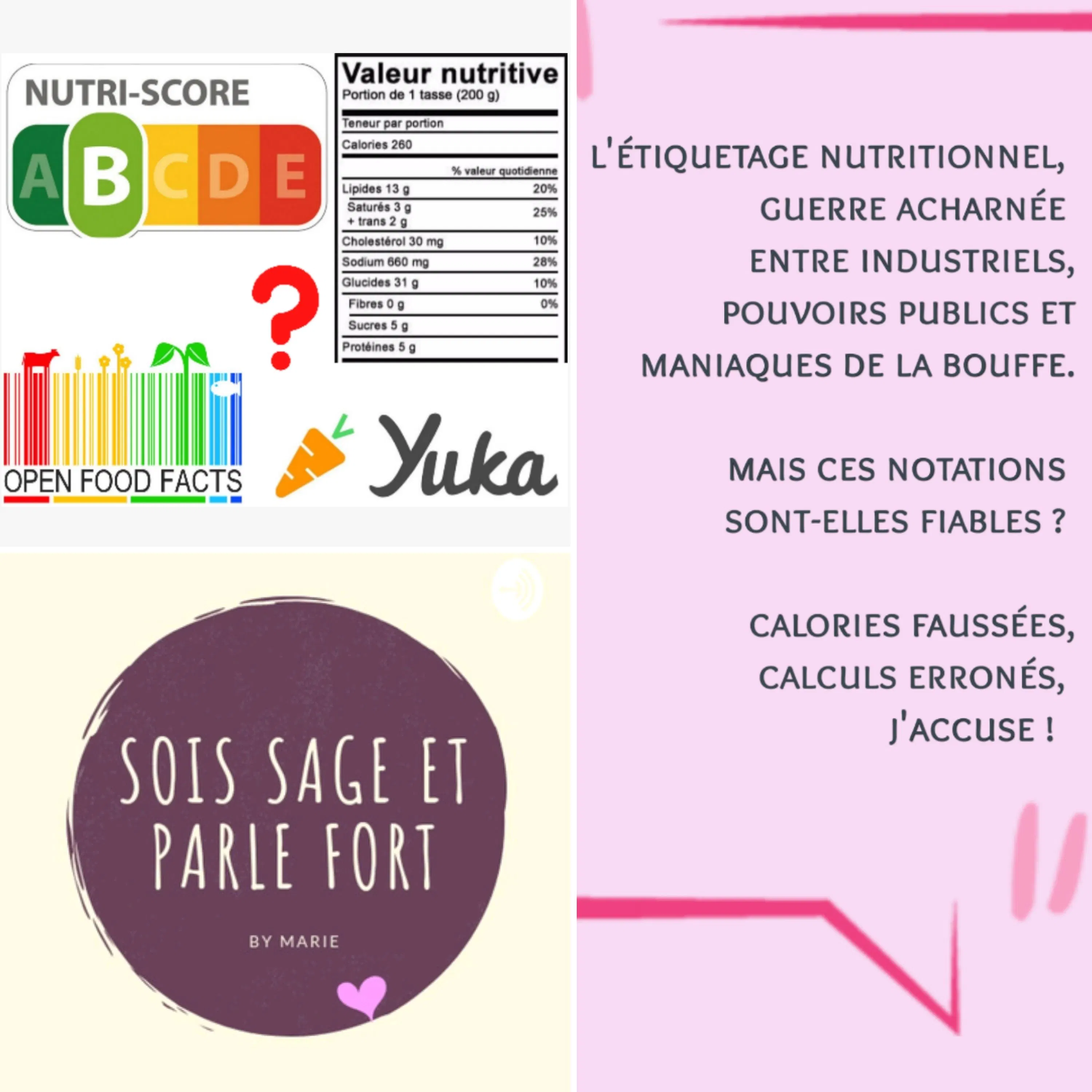 Étiquetages, applis nutritionnelles et compteurs de calories : miracle ou grosse arnaque ?