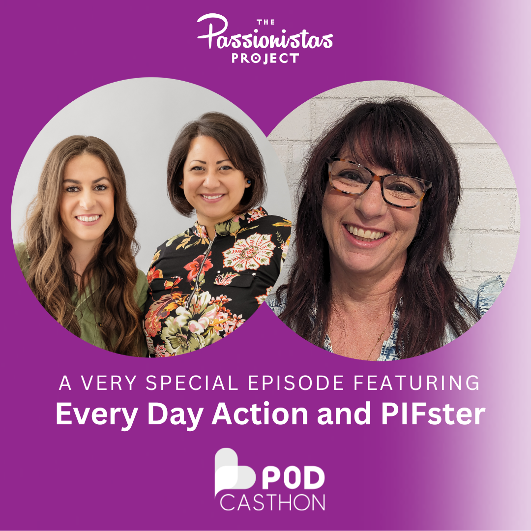 PODCASTHON SPECIAL EPISODE — Transforming Excess into Empowerment: The Story Behind Every Day Action and PIFster episode artwork