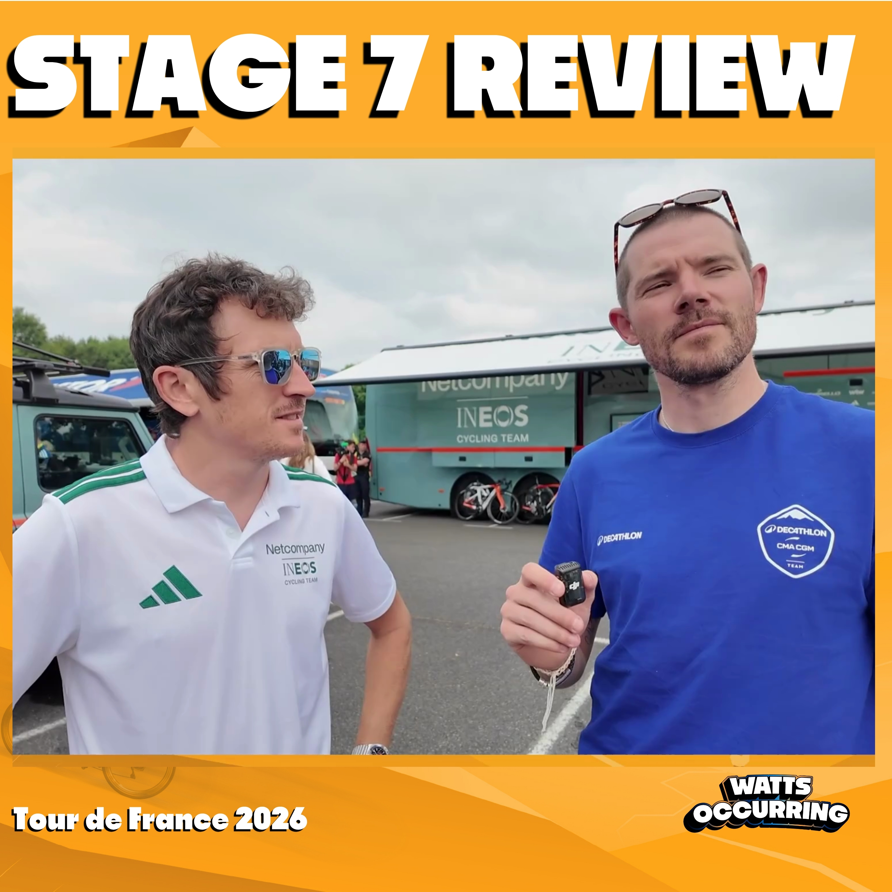 Geraint and Luke are here - Tour de France 2026 | Stage 7.
