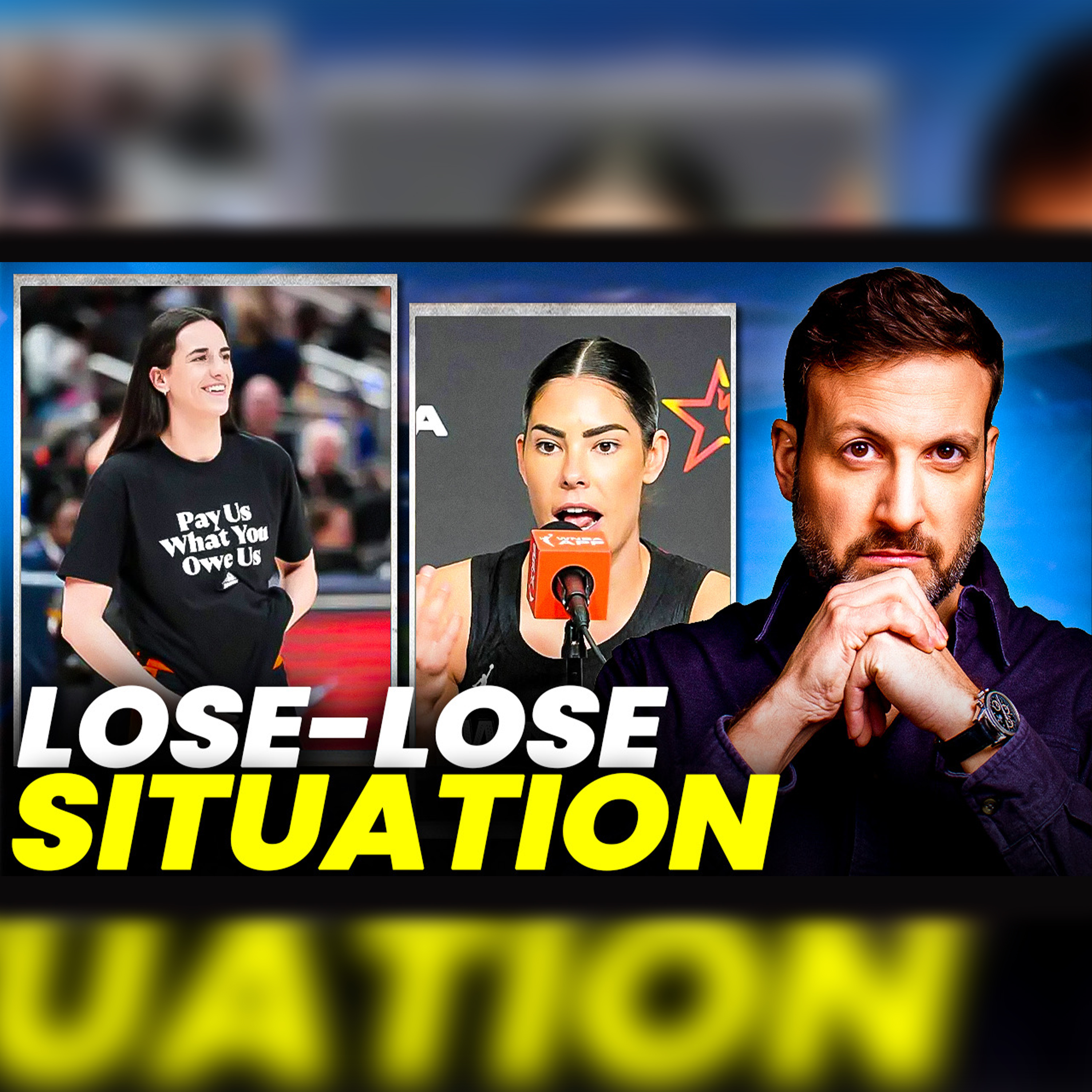 Caitlin Clark Stands With WNBA Players… Still Gets Disrespected + Sen Tommy Tuberville & Aaron Torres | episode artwork