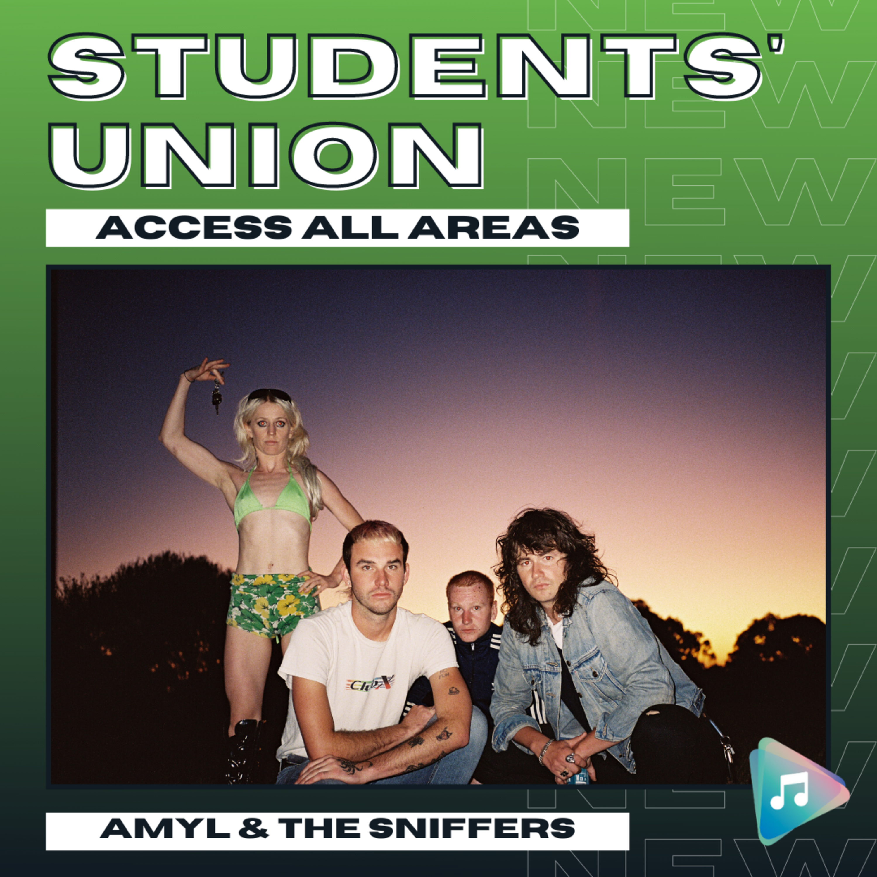 Amyl & The Sniffers - Students' Union: Access All Areas episode artwork