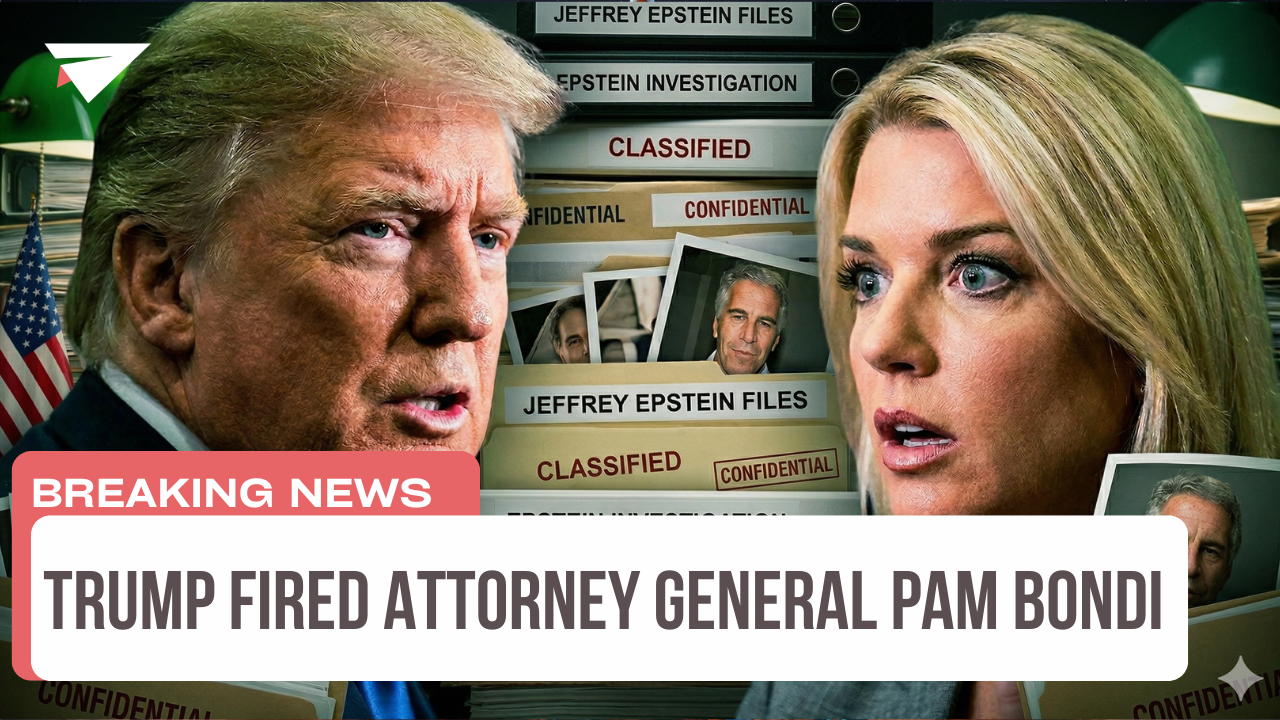 Trump fired Attorney General Pam Bondi, Breaking News